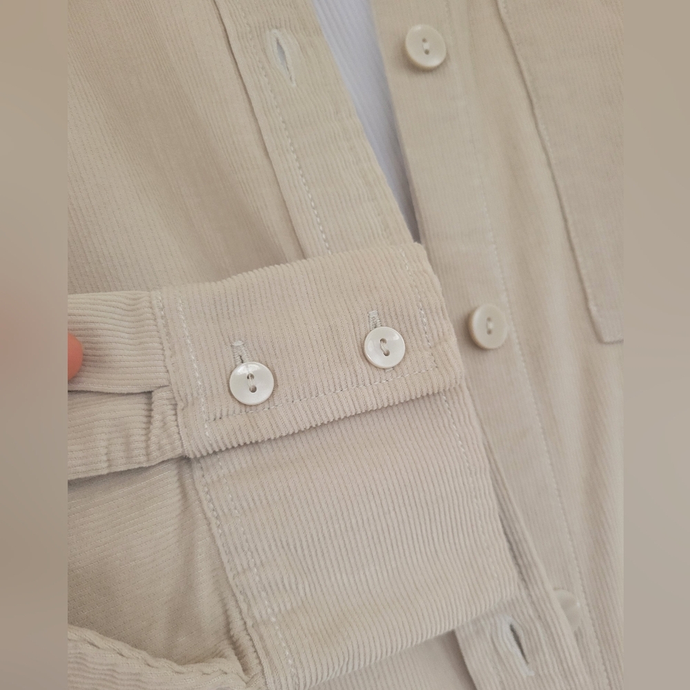 Oversized corduroy shirt - Picture 4 of 5